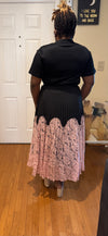 Skirt and blouse