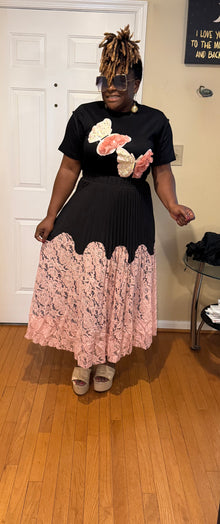  Skirt and blouse