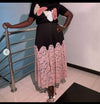 Skirt and blouse
