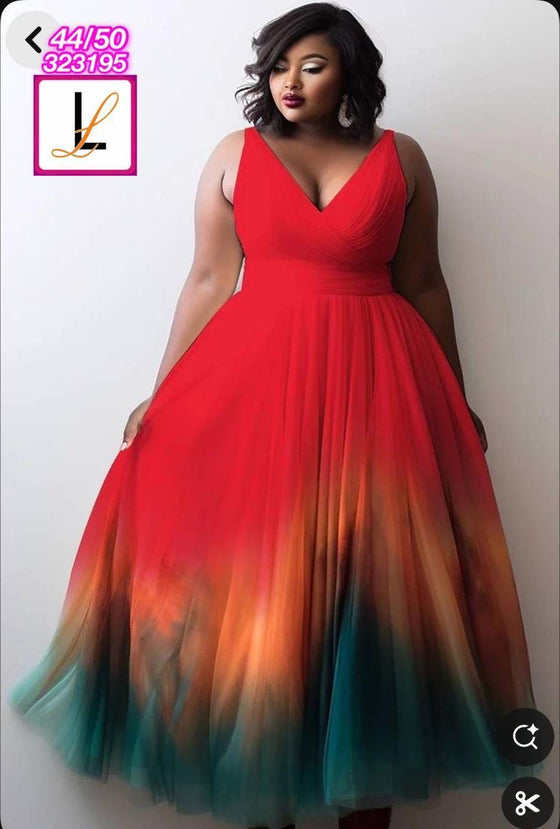 Luxury flow red
