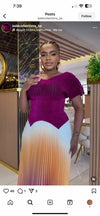 Elegant Skirt and blouse