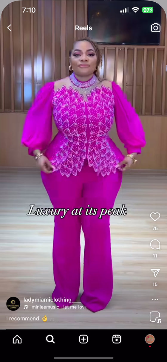 Elegant pink