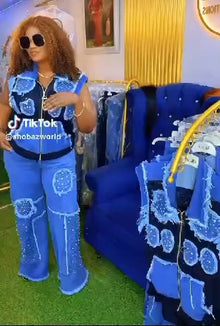  Luxury 3 piece set on royal
