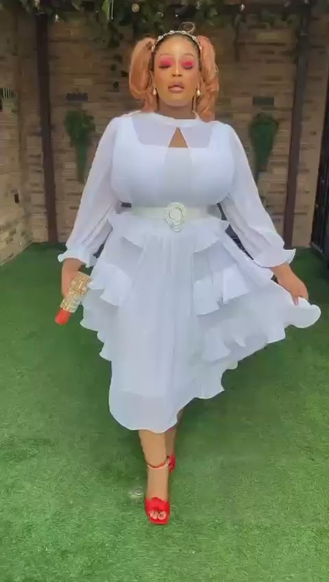 White dress