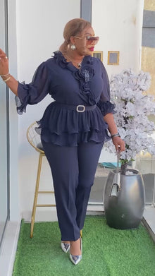  Peplum Set