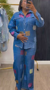 Sequins jeans